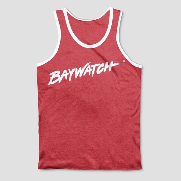 Baywatch Other - *LAST ONE!* NWOT Men’s Red “Baywatch” Tank Top